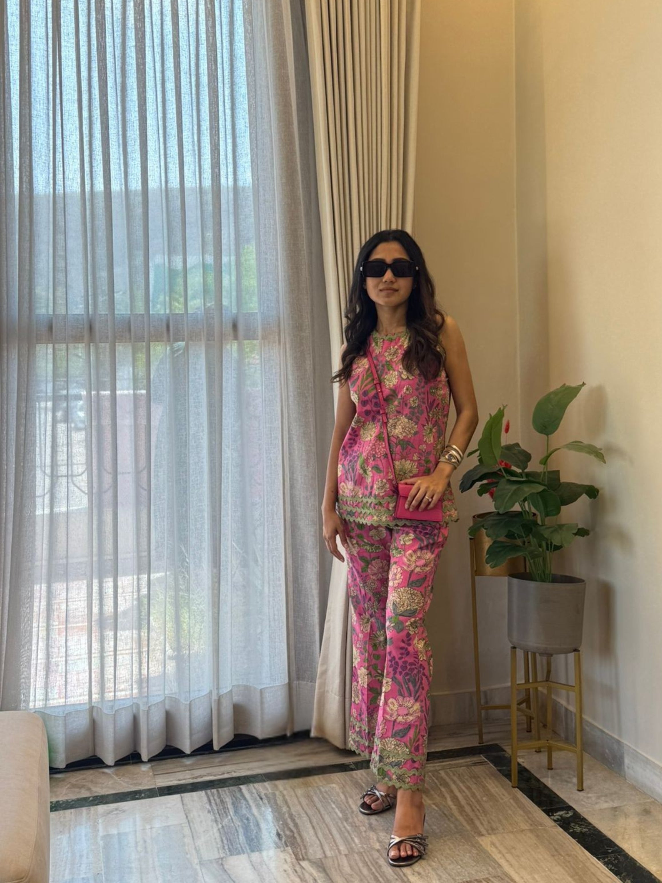 The Pink Botanica Co-ord Set